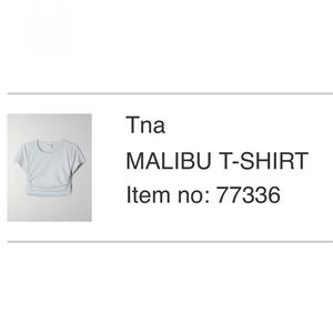 Aritzia Tna MALIBU T-SHIRT in Plein Air